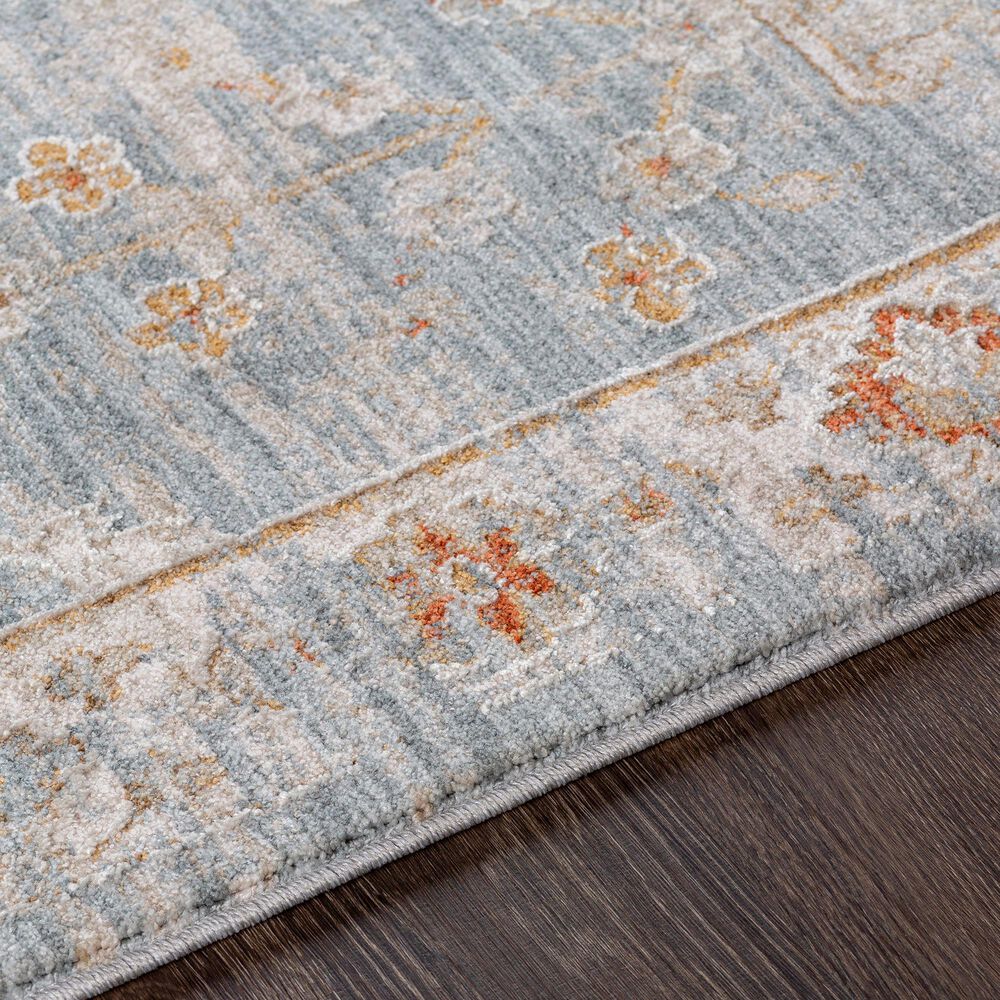 Surya Avant Garde 2&#39;7&quot; x 10&#39; Orange, Blue and Beige Runner, , large