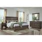 Riva Ridge Oxford 3 Piece California King Panel Bedroom Set in Cocoa with USB Ports, , large