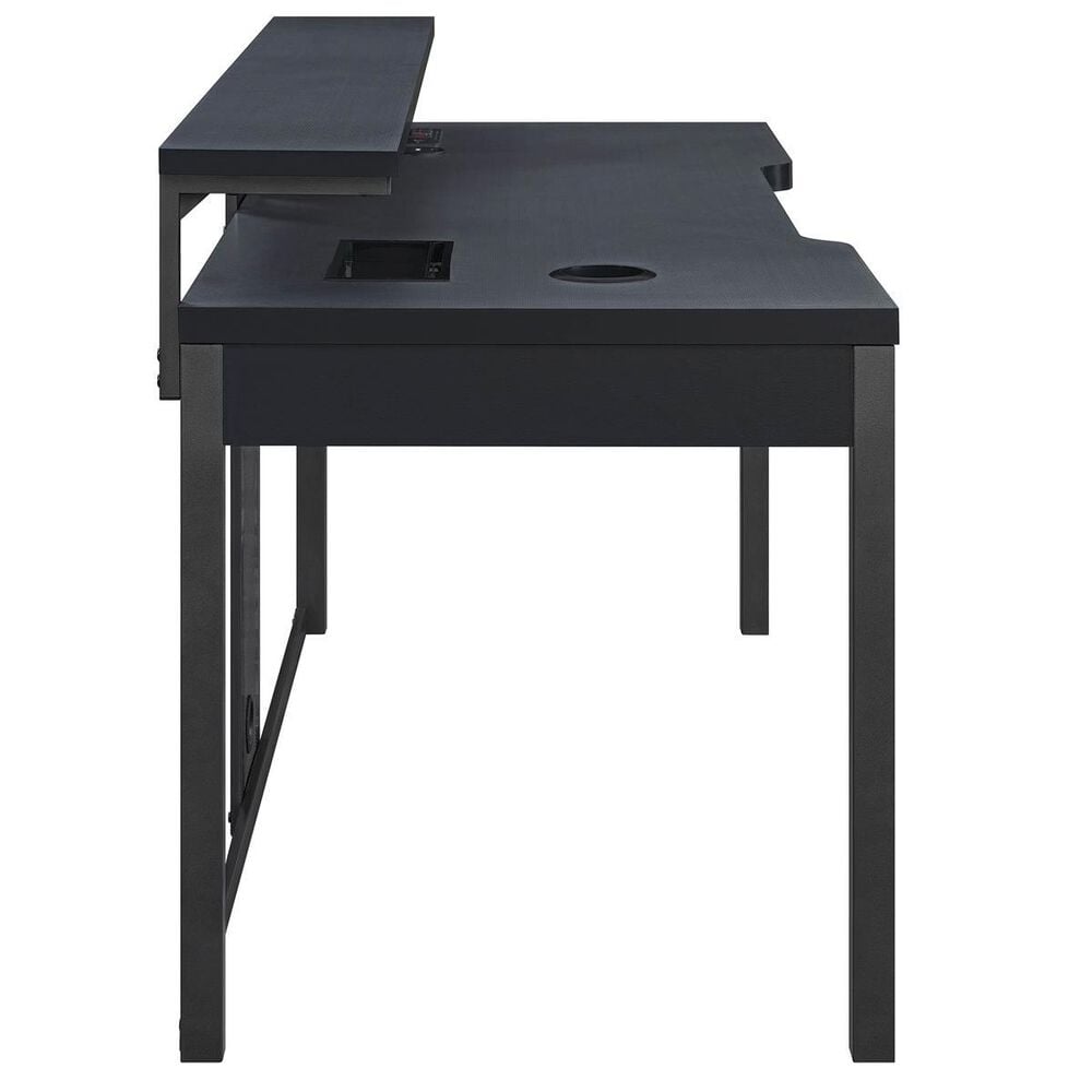 OSP Home 63&quot; Adaptor Gaming Desk in Black, , large
