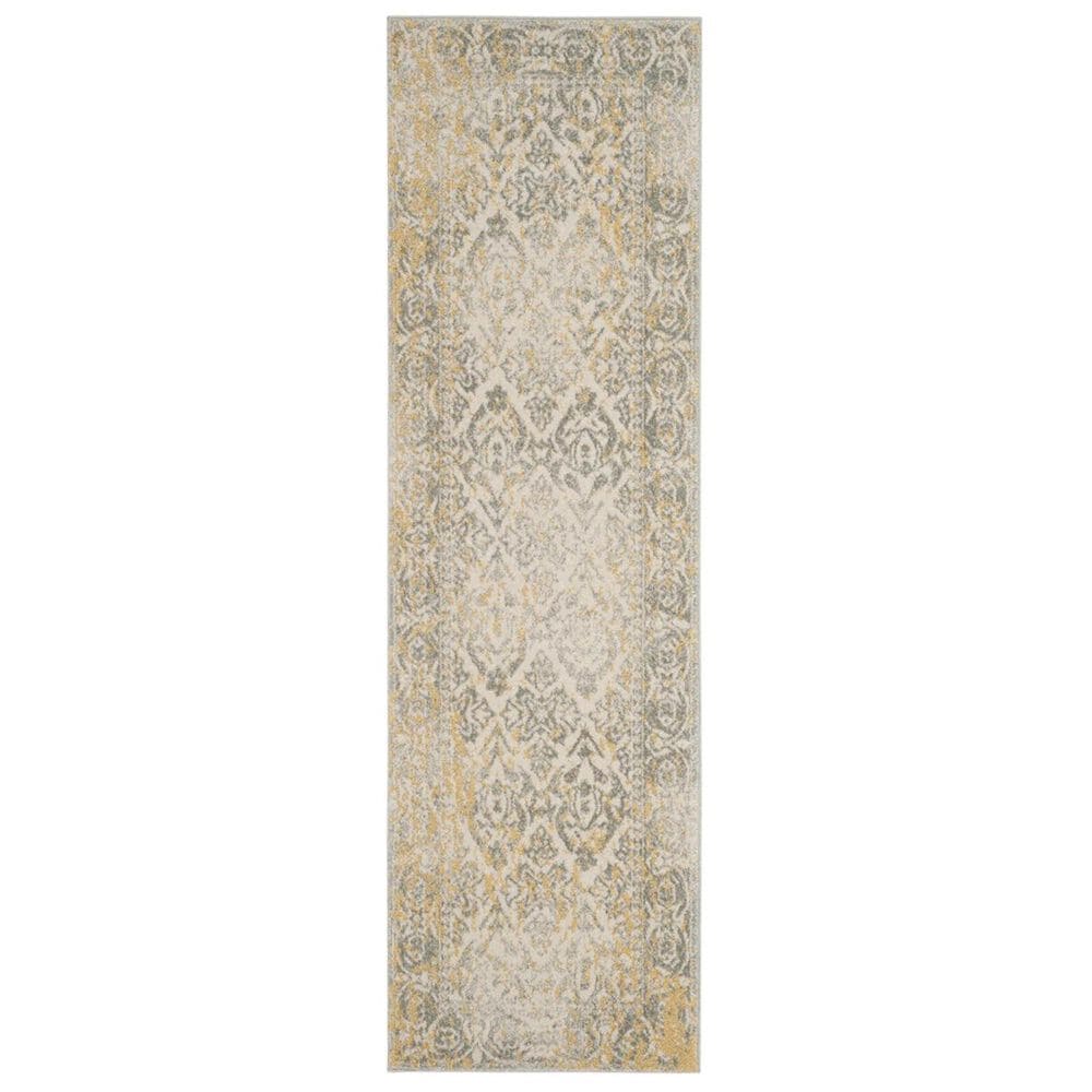 Safavieh Evoke EVK264D-27 2&#39;2&quot; x 7&#39; Ivory/Grey Runner, , large