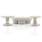 Furniture of America Rene 3-Piece Table Set in Ivory, , large