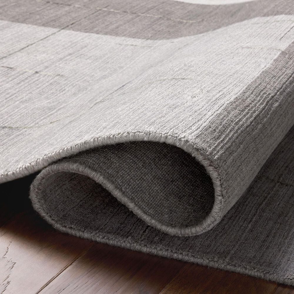 Loloi Alistair Grey and Olive 7&#39;9&quot; x 9&#39;9&quot; Area Rug, , large