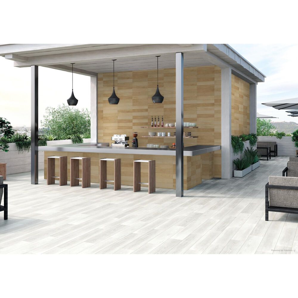 Marazzi Treverksoul Neutral 4&quot; x 21&quot; Porcelain Tile, , large