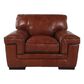 Sienna Designs Macco Leather Arm Chair in Chestnut, , large