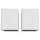 Klipsch Flexus 3" Powered Monitors Bookshelf Speakers Pair in White, , large