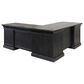 Wycliff Bay Willow Lane 5-Piece L-Shaped Desk with Bookcase, Ladder and Lateral File Cabinet Set in Ebony Black, , large