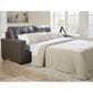 Ashley Barlin Mills Stationary Queen Sleeper Sofa in Umber, , large
