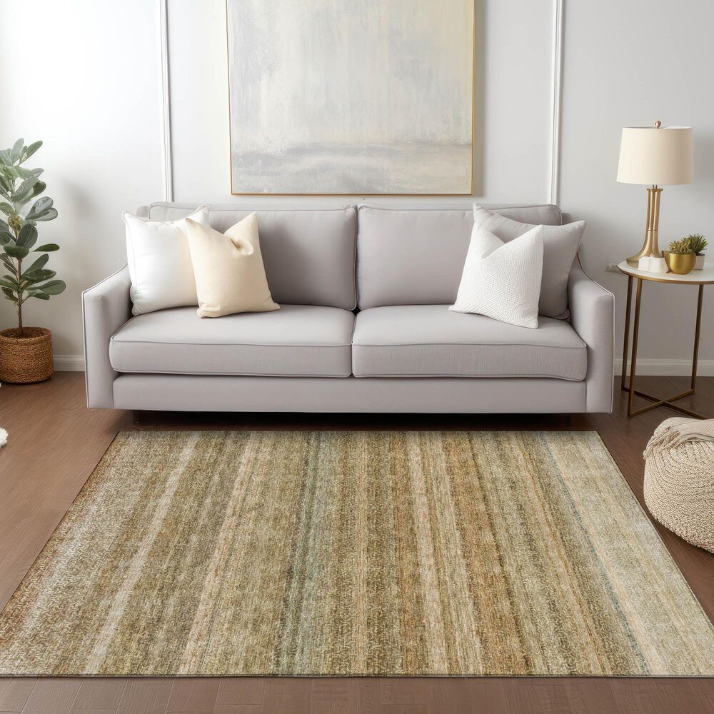 Dalyn Rug Company Burano BU5 3&#39; x 5&#39; Copper Indoor/Outdoor Area Rug, , large