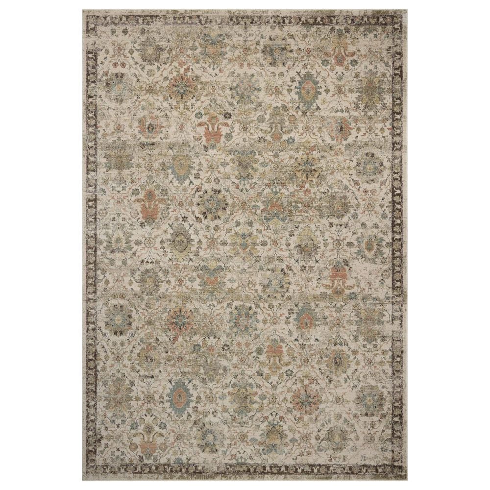 Loloi Briar Ivory and Multicolor 7"10" x 10" Area Rug, , large