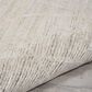 Nourison Ocean OCP02 9"9" x 13"9" Pearl Area Rug, , large