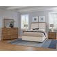 Vaughan Bassett Crafted Oak Queen Upholstered Bed in Natural, , large