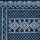 Safavieh Tulum 2" x 7" Dark Blue Runner, , large