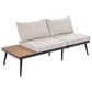 HOMLUX 6-Piece Outdoor Sectional Set in Beige, , large