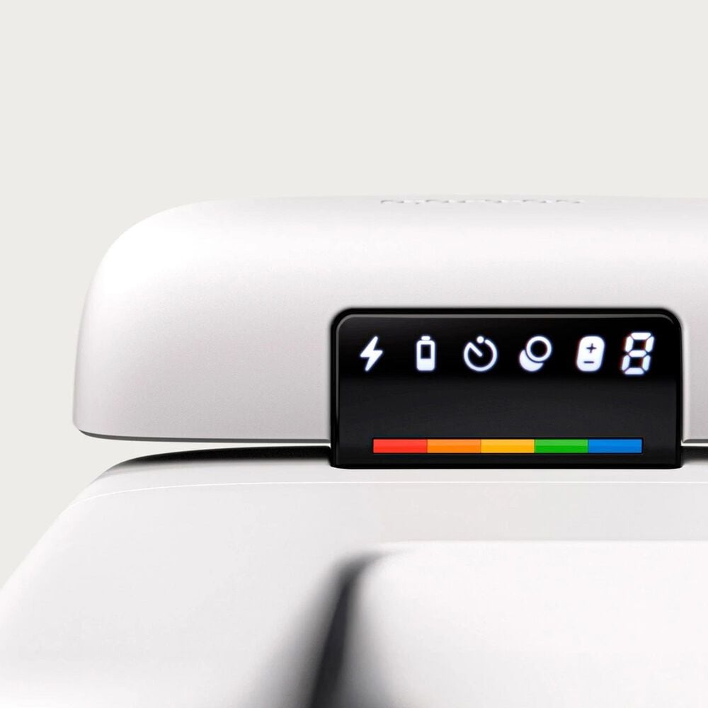 Polaroid Flip Instant Camera with Color Film Bundle (8 Photos) in White, , large