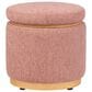 Linden Boulevard Sunny Storage Ottoman in Pink, , large
