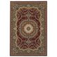 Oriental Weavers Masterpiece 113R 9"10" x 12"10" Red Area Rug, , large