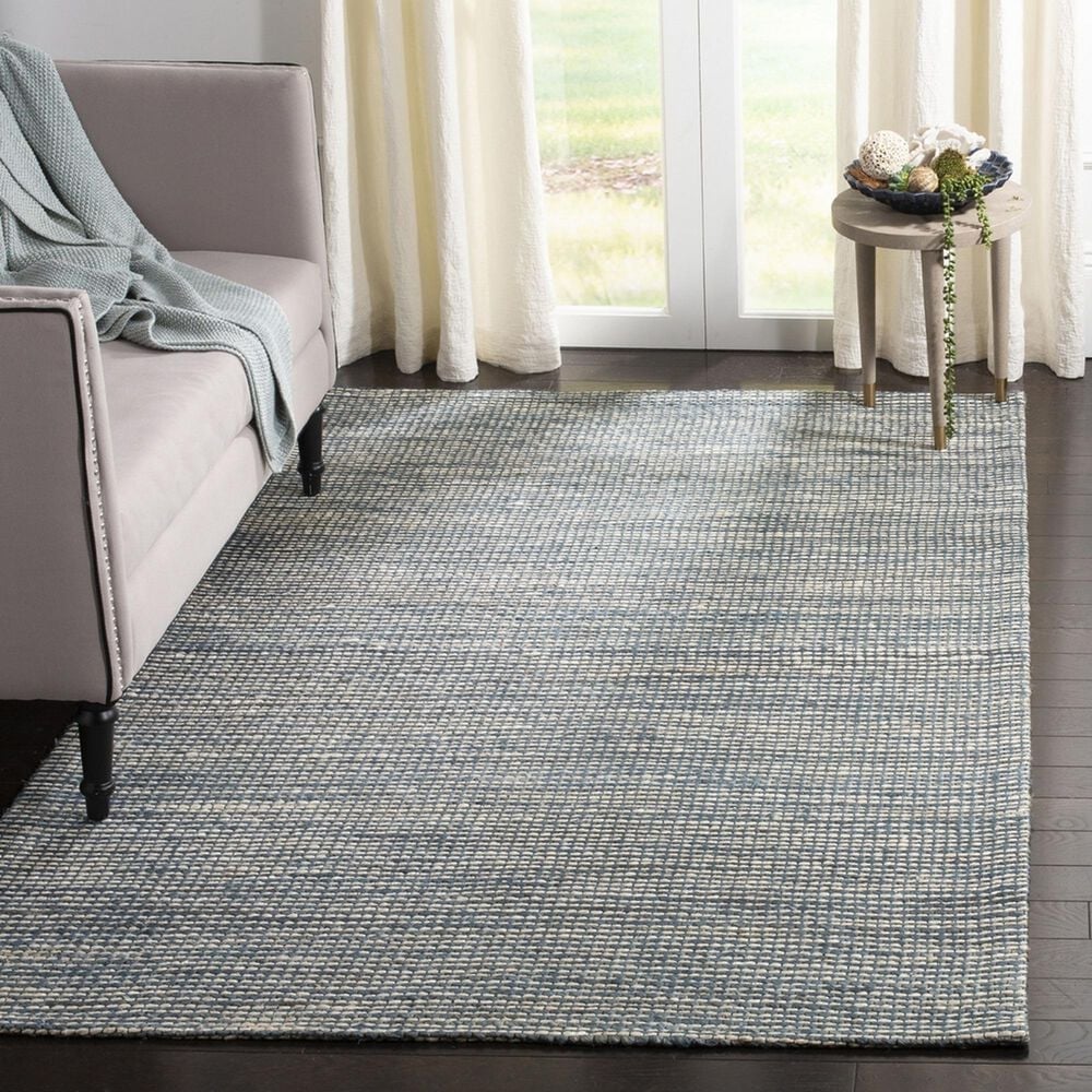 Safavieh Marbella 4&#39; x 6&#39; Blue and Ivory Area Rug, , large