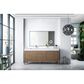James Martin Vanities Linear 72" Double Bathroom Vanity in Whitewashed Walnut with 10 cm Glossy White Solid Surface Top and Rectangular Sinks, , large