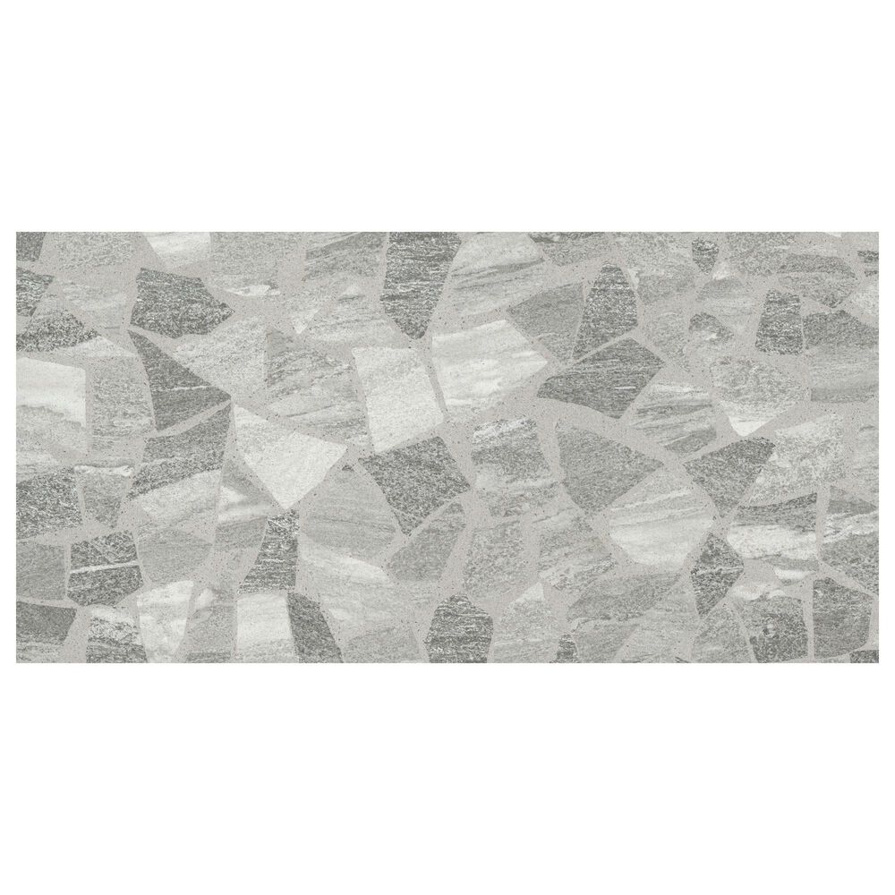 Emser Mood River Gray 12" x 23" Porcelain Tile, , large