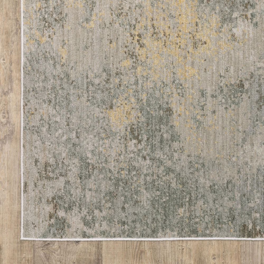 Oriental Weavers Mallory Beige and Yellow 3&#39;3&quot; x 5&#39; Area Rug, , large