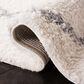 Safavieh Parma Shag PMA515A 4" x 6" Cream and Grey Area Rug, , large