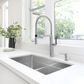 Blanco Precision 32" x 20" Super Single Bowl Kitchen Sink in Satin Polished, , large