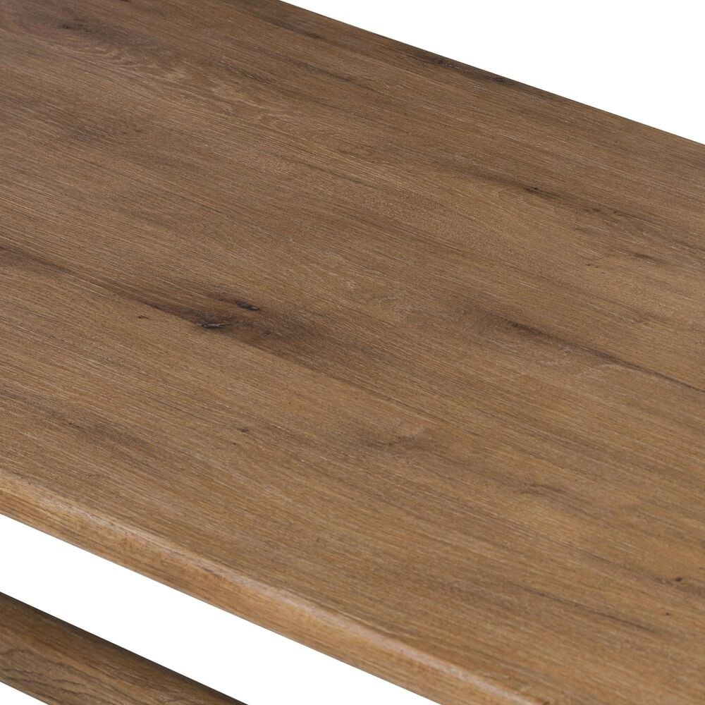 Four Hands Bramwell Dining Table 118"-Weathered Oak-Weathered Oak Veneer, , large