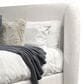 Simeon Collection Shiloh Queen Upholstered Bed in White Mocha, , large