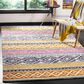 Safavieh Micro-Loop 8" x 10" Ivory and Rust Area Rug, , large
