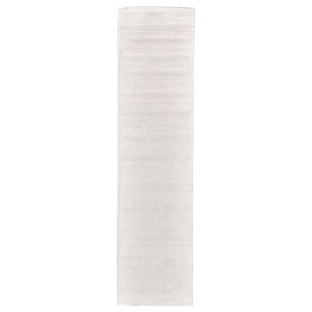 Feizy Batisse 2"6" x 10" White Runner, , large