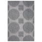 Dalyn Rug Company Sedona Geometric 2"3" x 10" Pewter Indoor/Outdoor Performance Runner, , large