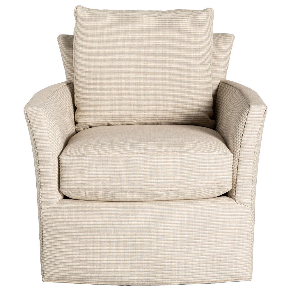 Century Trent Swivel Chair in Sand, , large