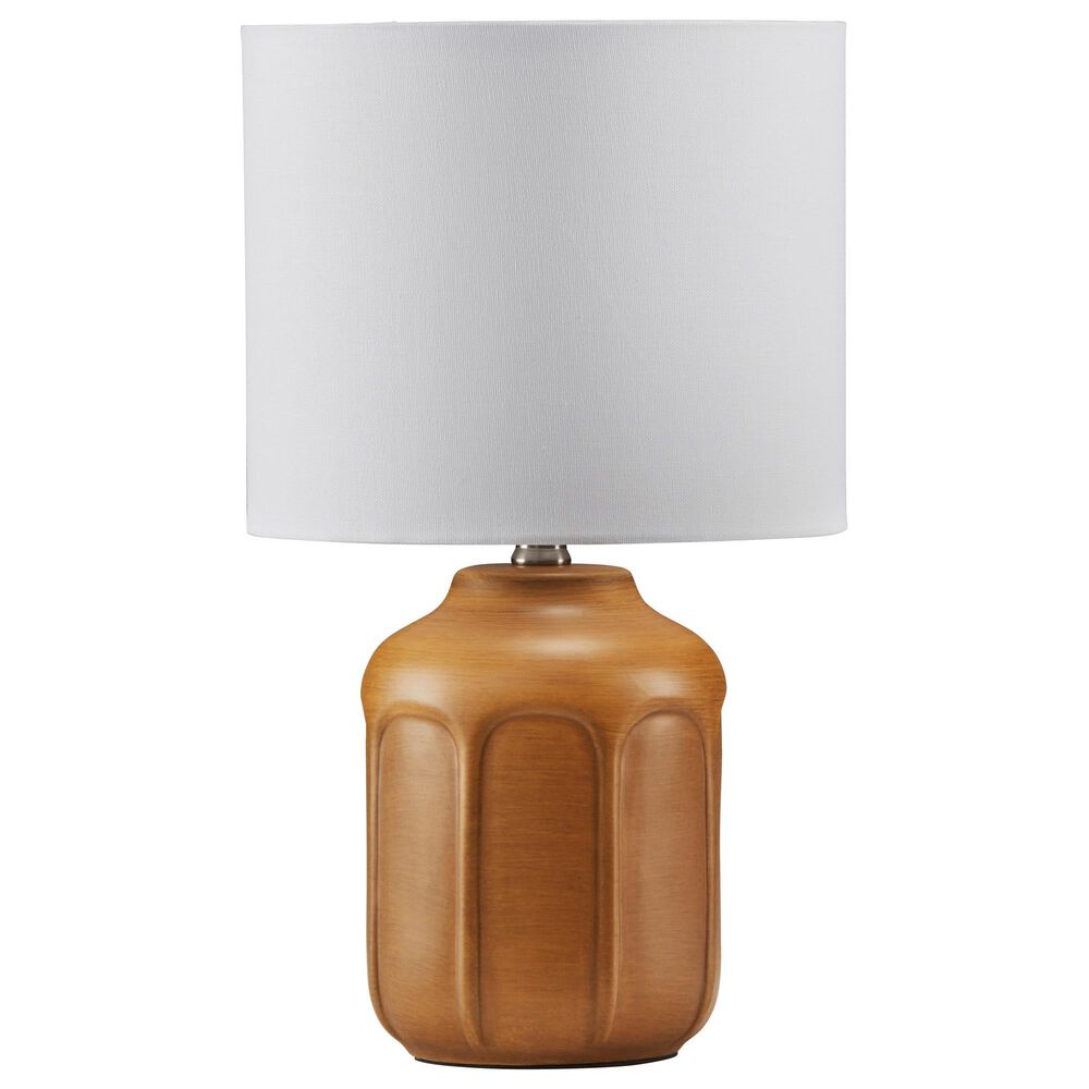 Ashley Gierburg Table Lamp in Antiqued Ochre, , large