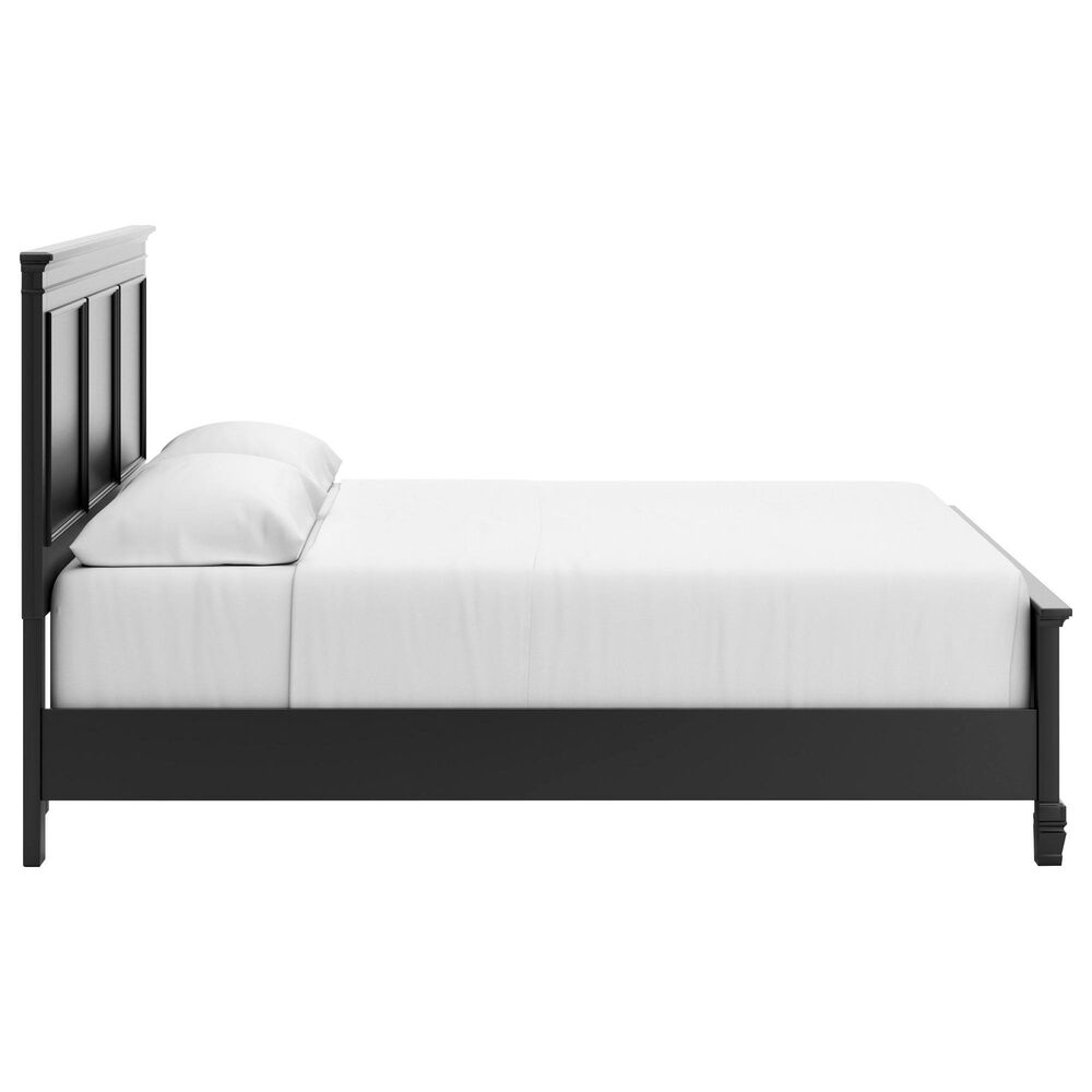 Ashley Lanolee 3-Piece Cal King Panel Bed Set in Black, , large