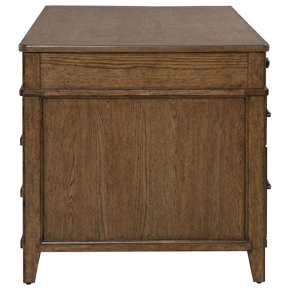 Liberty Furniture Carolina Park Junior Executive Desk in Amber Brown, , large