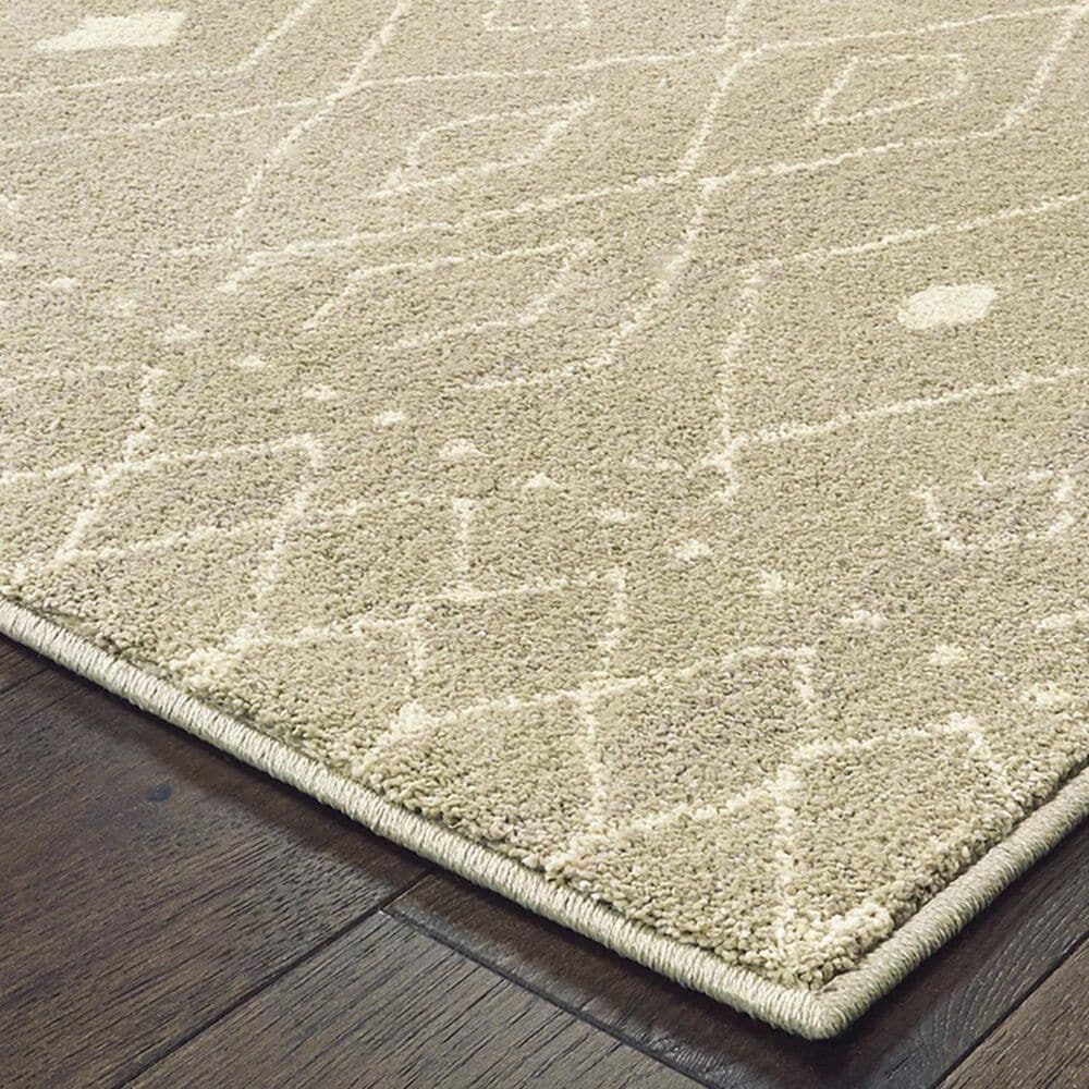 Oriental Weavers Carson 9665B 7&#39;10&quot; x 10&#39; Sand Area Rug, , large