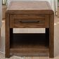 Legends Home Haven End Table in Bourbon Oak, , large