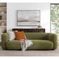 Classic Home Faris Stationary Sofa in Dark Olive, , large
