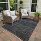 Dalyn Rug Company Soft Essentials Solid Charcoal 8" x 10" Indoor/Outdoor Area Rug, , large