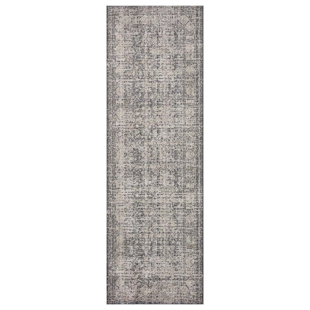 Amber Lewis x Loloi Alie 2"7" x 10" Charcoal and Dove Runner, , large