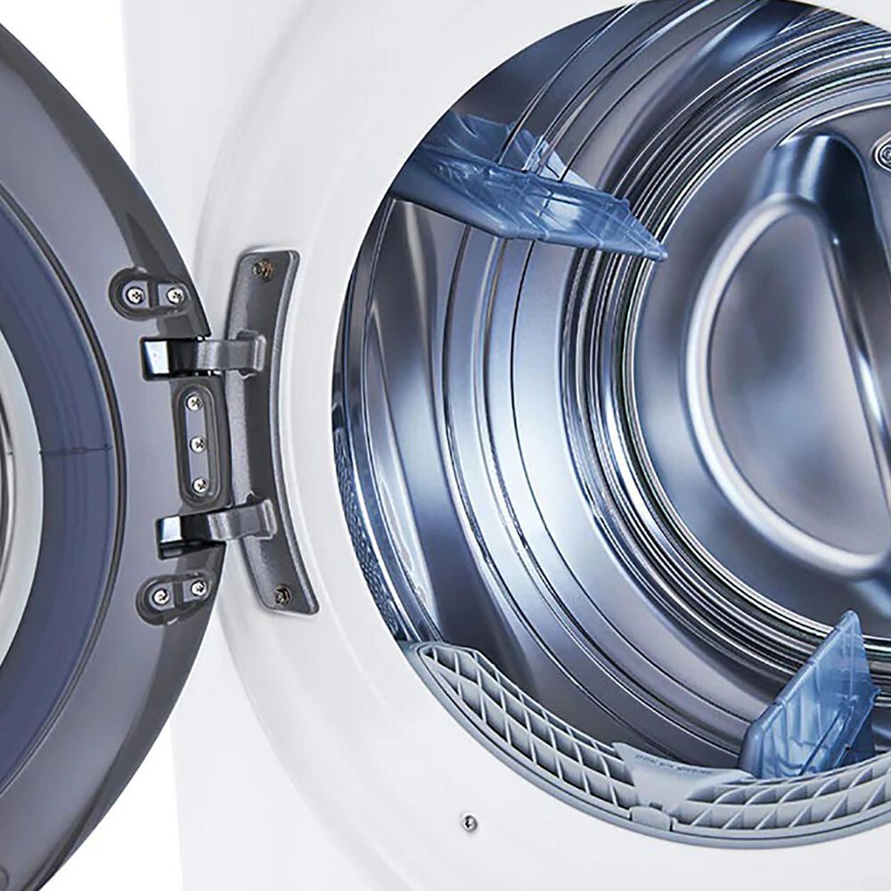 LG WashTower with Center Control 4.5 Cu. Ft. Washer and 7.4 Cu. Ft. Electric Dryer in White, , large