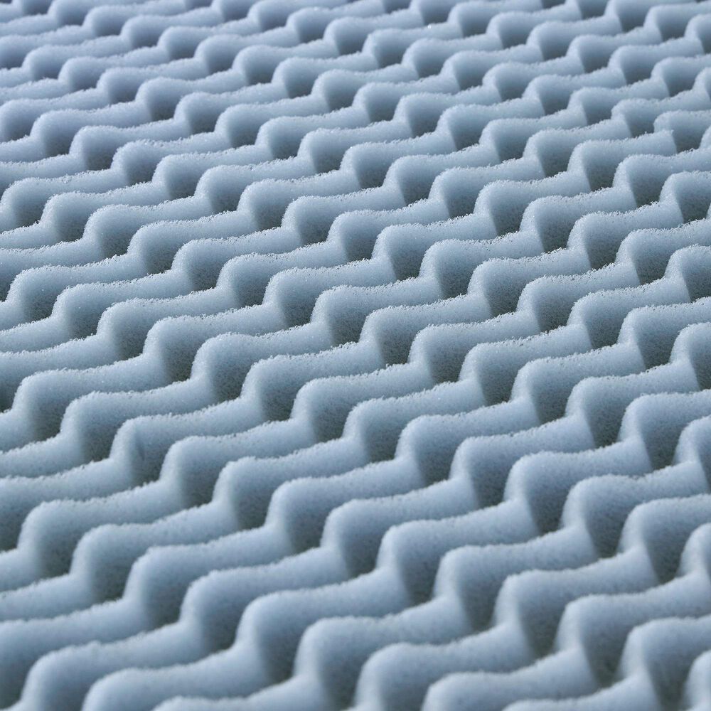 Carpenter Company 2" Convoluted Twin XL Mattress Topper, , large