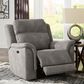 Signature Design by Ashley Next-Gen DuraPella Power Recliner with Power Headrest in Slate, , large