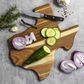 Totally Bamboo Rock and Branch Origins Series Texas Cutting Board in Dark Brown, , large
