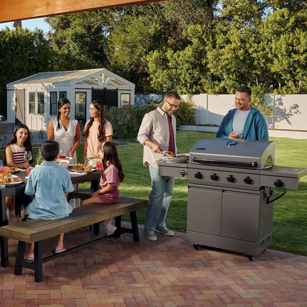 TYTUS Anaheim 4-Burner Gas Grill in Gunmetal Gray, , large