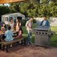 TYTUS Anaheim 4-Burner Gas Grill in Gunmetal Gray, , large