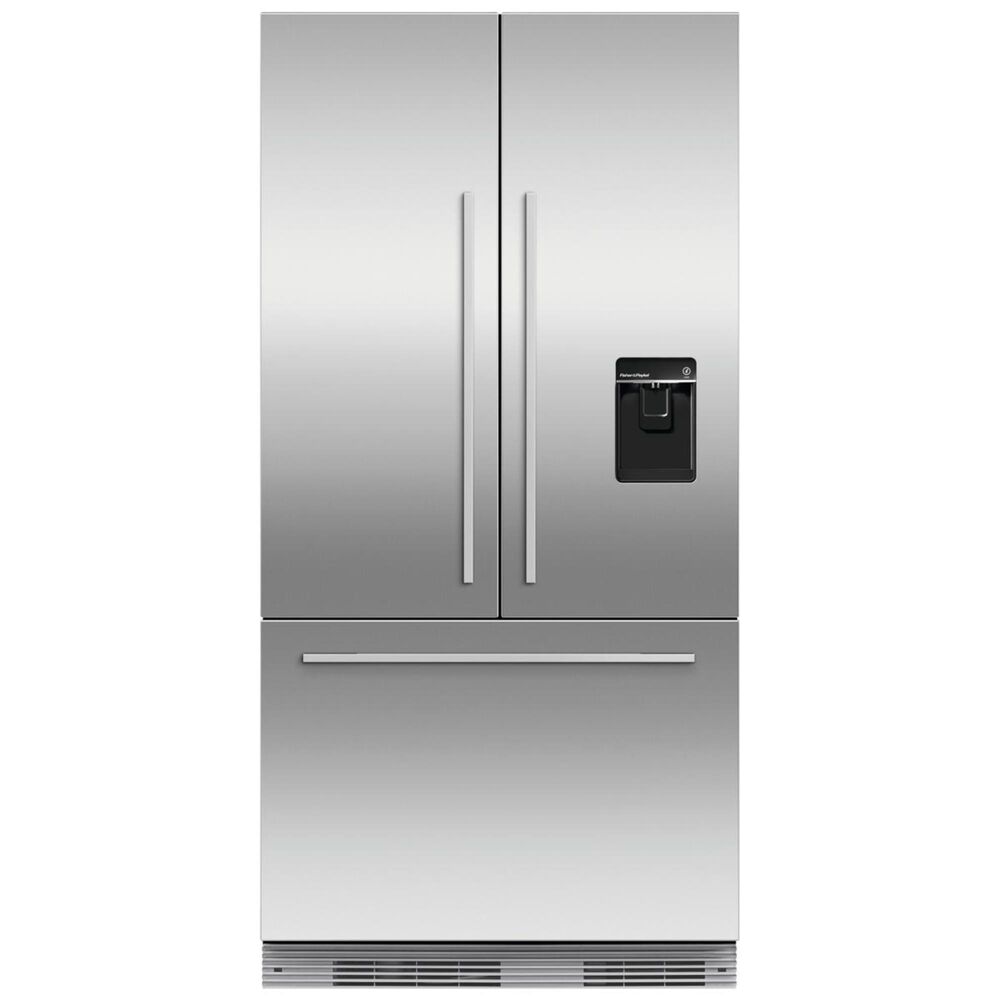 Fisher & Paykel 16.8 Cu. Ft. Built-In French Door Refrigerator with Ice and Water - Panels Sold Separately, , large