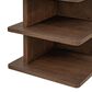 Moe"s Home Collection Casey Side Table in Dark Brown, , large