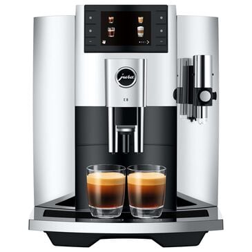 Jura E8 64 Oz Automatic Coffee Maker in Chrome, , large