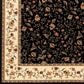 Radici USA Como 1593 Black 5"5" x 7"7" Area Rug, , large